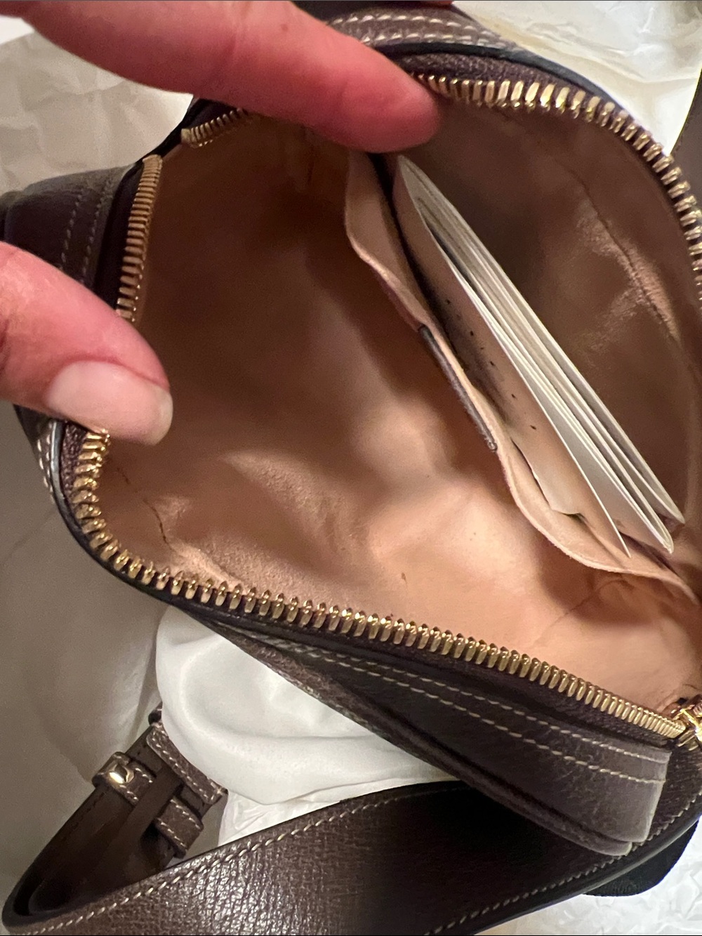 Gucci Ophidia GG Supreme belt bag. Carried once. Excellent condition - Picture 13 of 13